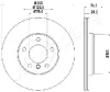 DP-0135 JAPANPARTS Тормозной диск