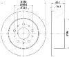 DP-0216 JAPANPARTS Тормозной диск