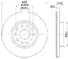 DP-0229 JAPANPARTS Тормозной диск