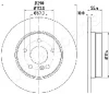 DP-0507 JAPANPARTS Тормозной диск