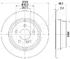 DP-0513 JAPANPARTS Тормозной диск