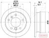 DP-0518C JAPANPARTS Тормозной диск