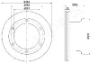 DP-0529 JAPANPARTS Тормозной диск