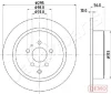 DP-0608C JAPANPARTS Тормозной диск