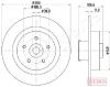 DP-0700C JAPANPARTS Тормозной диск
