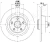 DP-0702 JAPANPARTS Тормозной диск