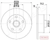 DP-0923C JAPANPARTS Тормозной диск