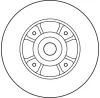 Превью - DF2706BS TRW Тормозной диск (фото 2)