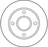 Превью - DF2752 TRW Тормозной диск (фото 2)