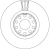 Превью - DF4125S TRW Тормозной диск (фото 2)
