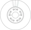 Превью - DF4182S TRW Тормозной диск (фото 2)