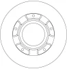 Превью - DF6510S TRW Тормозной диск (фото 2)