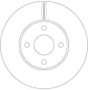 Превью - DF6520 TRW Тормозной диск (фото 2)