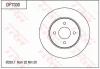 DF7330 TRW Тормозной диск