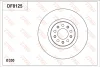 DF8125 TRW Тормозной диск