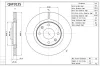 Q6F913S AISIN Тормозной диск