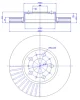 142.051 CAR Тормозной диск