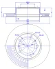 142.1050 CAR Тормозной диск