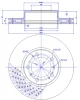 142.1052 CAR Тормозной диск