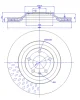142.1131 CAR Тормозной диск