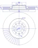 142.1133 CAR Тормозной диск