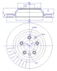 142.1185 CAR Тормозной диск