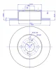 142.1258 CAR Тормозной диск