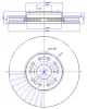 142.1339 CAR Тормозной диск