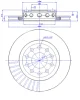 142.1429 CAR Тормозной диск