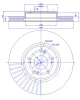 142.1479 CAR Тормозной диск