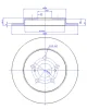 142.1540 CAR Тормозной диск
