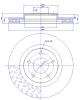142.1745 CAR Тормозной диск