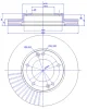 142.1762 CAR Тормозной диск