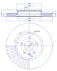 142.1789 CAR Тормозной диск
