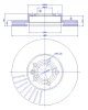 142.286 CAR Тормозной диск