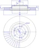 142.340 CAR Тормозной диск