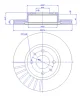 142.414 CAR Тормозной диск