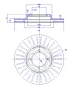 142.526 CAR Тормозной диск