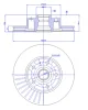 142.675 CAR Тормозной диск