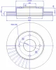 142.895 CAR Тормозной диск