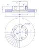 142.997 CAR Тормозной диск