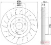 60-00-0558C ASHIKA Тормозной диск