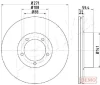 61-00-0401C ASHIKA Тормозной диск