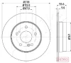61-00-0505C ASHIKA Тормозной диск