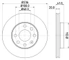 PCD11542 DON Тормозной диск