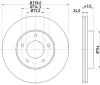 PCD13892 DON Тормозной диск