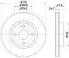 PCD14222 DON Тормозной диск