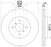 PCD14502 DON Тормозной диск