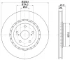 PCD14622 DON Тормозной диск