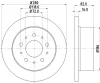 PCD18192 DON Тормозной диск